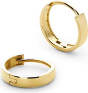 Ana Luisa Gold Huggie Hoop Earrings - Gold Bold Hoops