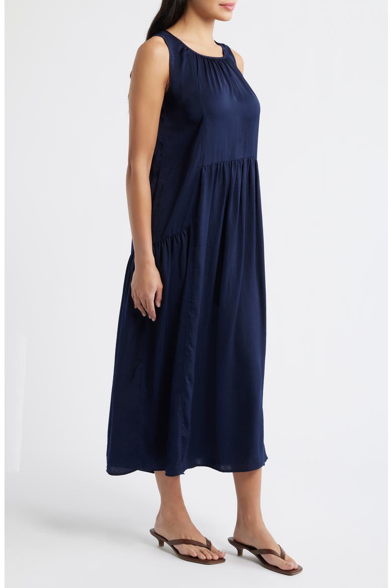 Sleeveless Maxi Dress, Alternate, color, NAVY
