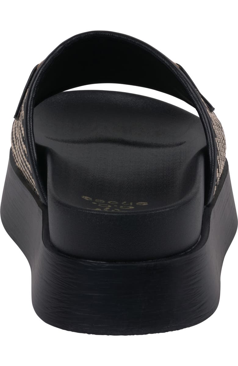 GC SHOES Sari Platform Slide Sandal, Alternate, color, Black