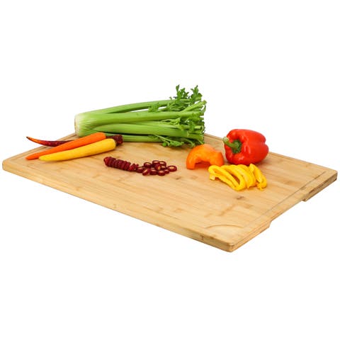 Wood 24 x 18 Inch Large Cutting, Prep and Serving Board