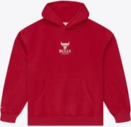 Mitchell & Ness Men's Mitchell & Ness Red Chicago Bulls Core Fleece Hoodie