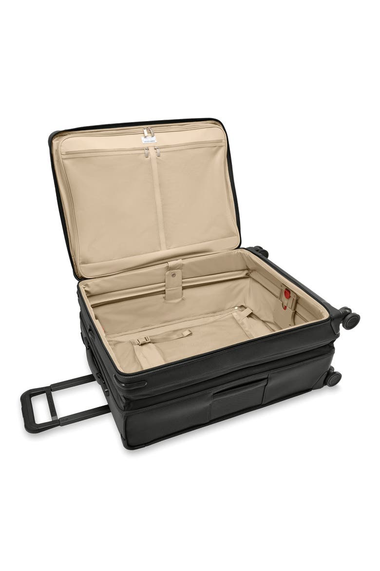 Baseline 29-Inch Large Expandable Spinner Suitcase, Alternate, color, BLACK