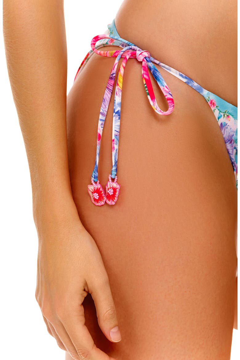 Alegria Chroma Bikini Bottoms, Alternate, color, WHITE MULTICOLOR
