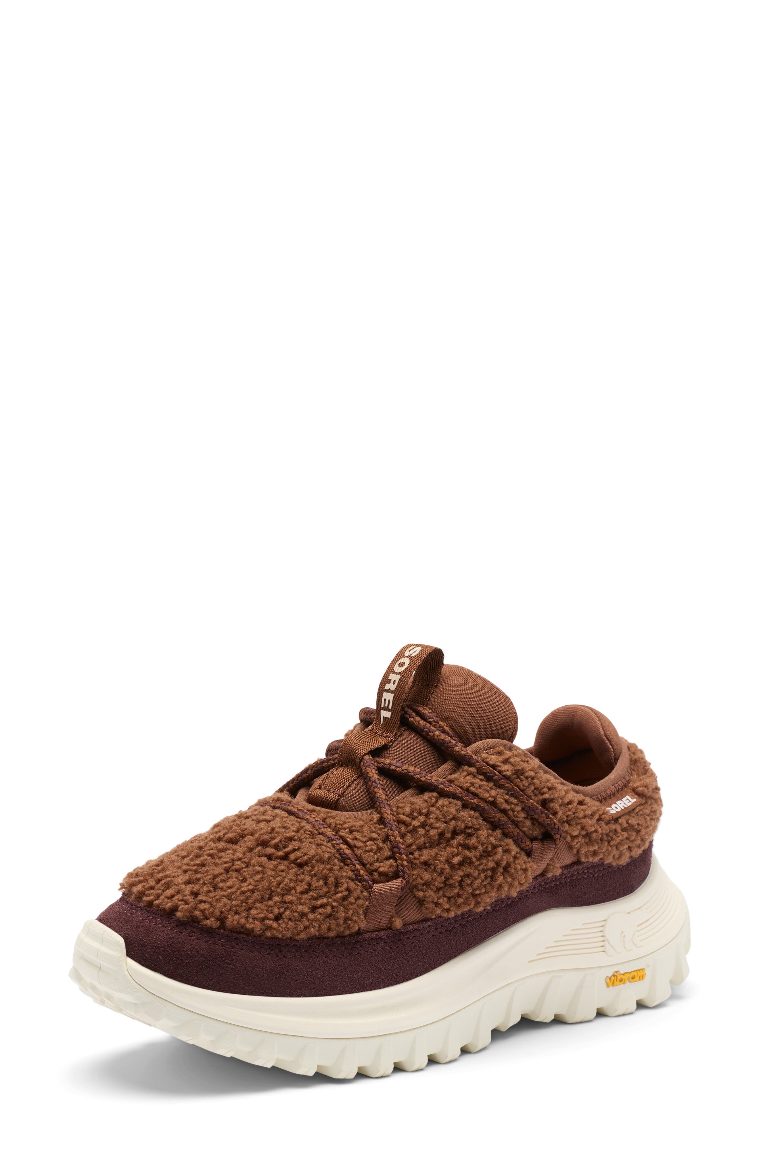 Callsign Daybreak Cozy Slip-On Sneaker, Alternate, color, DARK AUBURN/ SNOW