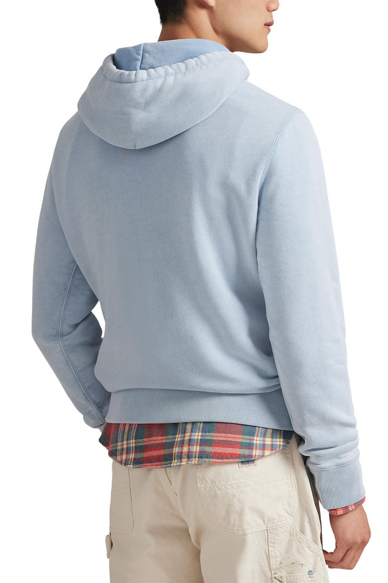 Polo Bear Graphic Hoodie, Alternate, color, SOUTHPORT BLUE/ HERITAGE BEAR