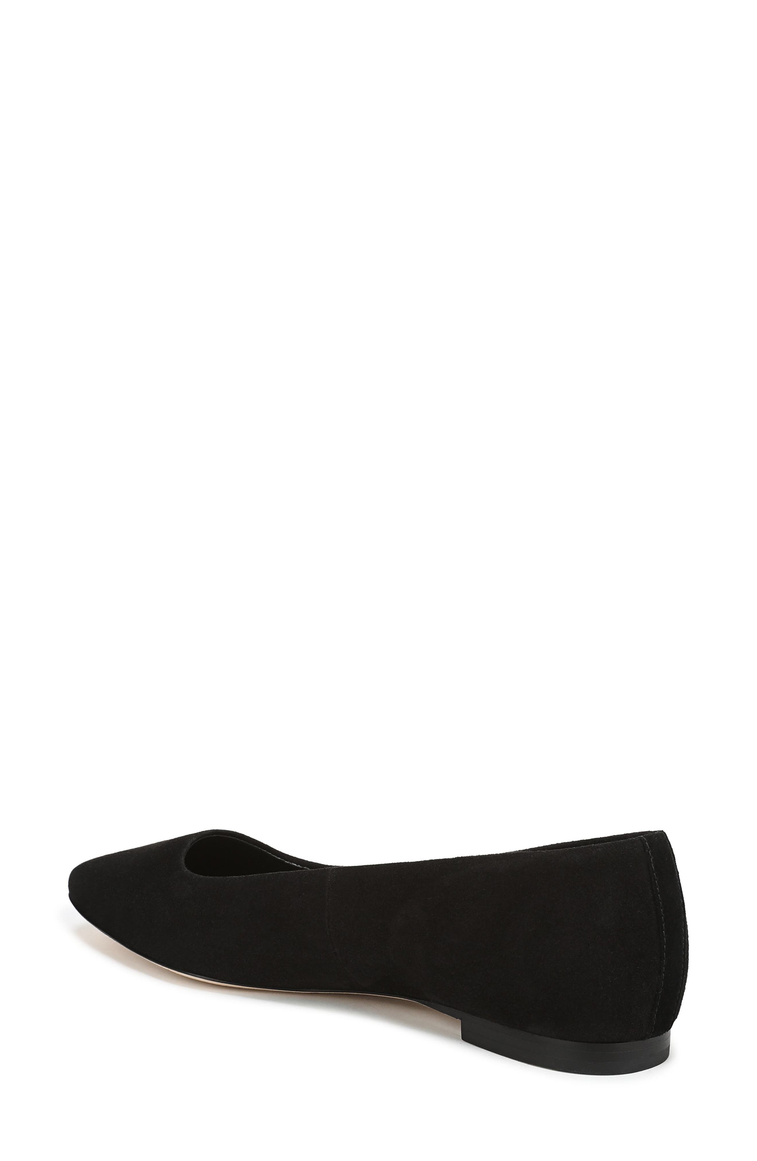 Vince Brodi Flat, Alternate, color, Black Suede