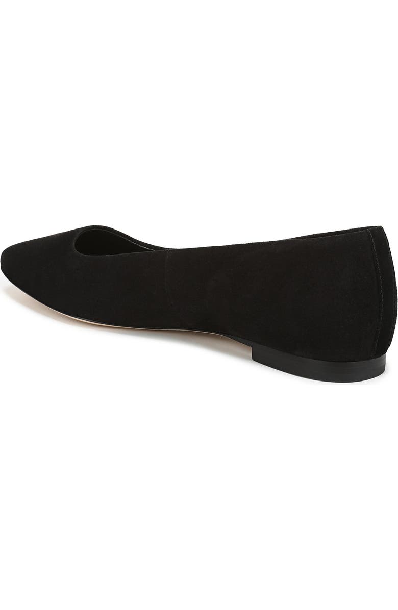 Vince Brodi Flat, Alternate, color, Black Suede