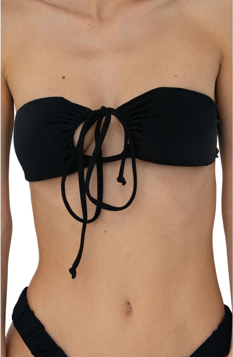 Bright Swimwear Ivy Top, Main, color, Black