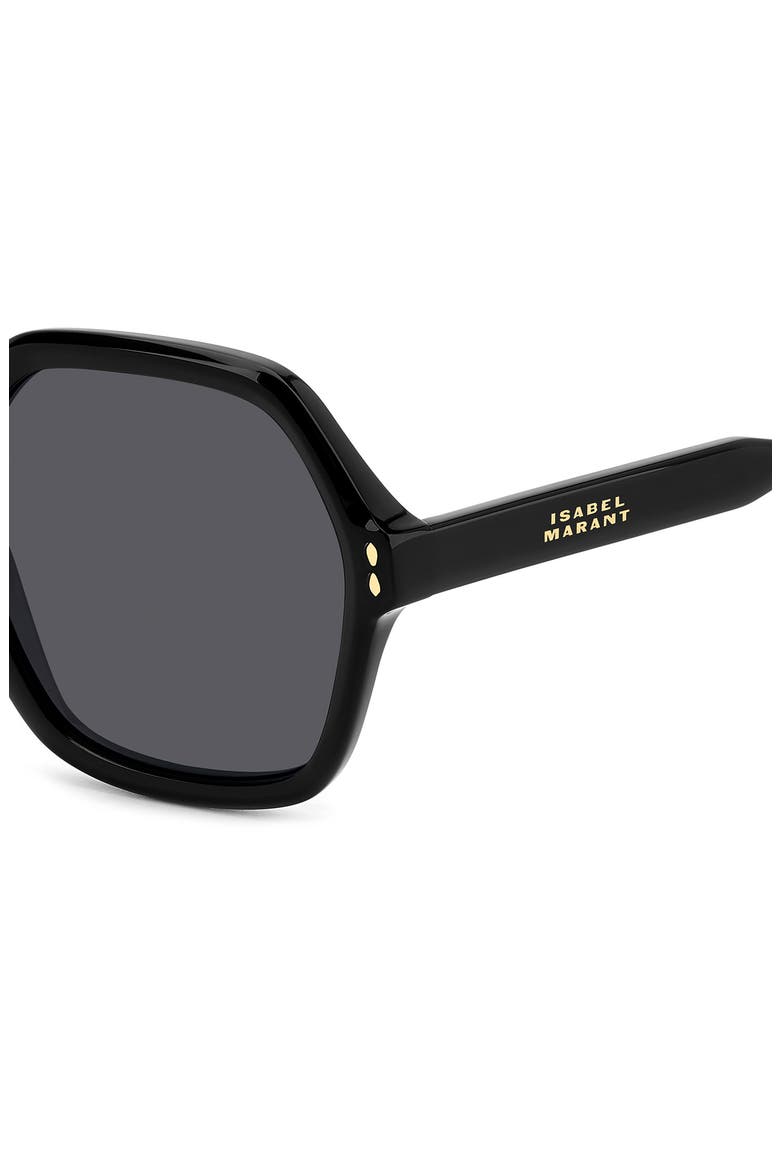 55mm Geometric Sunglasses, Alternate, color, 0807-IR