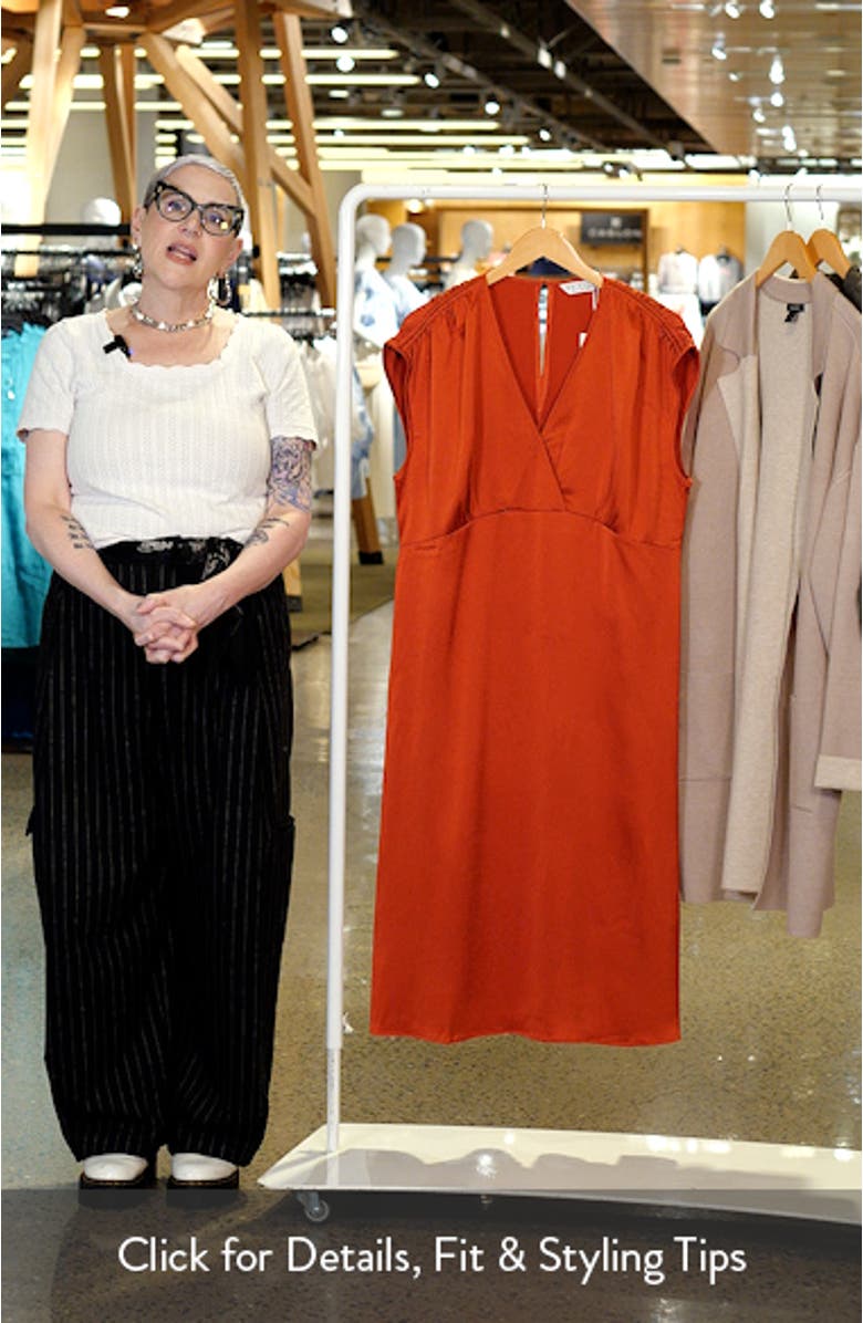 Burning Desert Satin Dress, sales video thumbnail