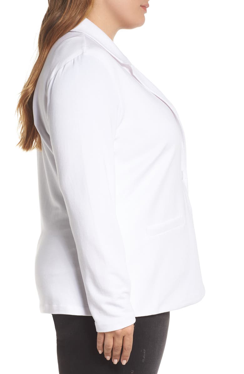 Tart Knit Blazer, Alternate, color, White