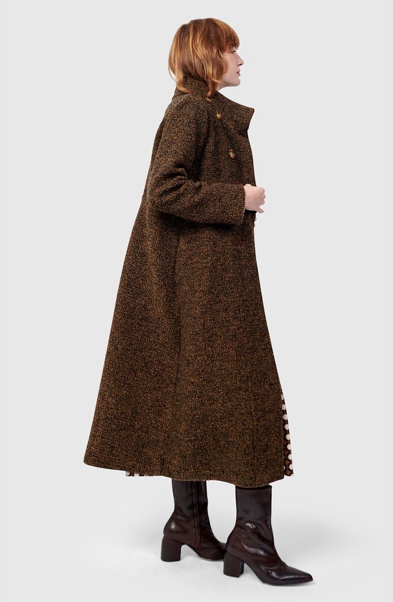 Alembika Tash Long Coat, Alternate, color, Honey