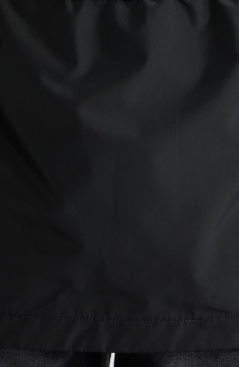 Mackage Isha Hooded Rain Jacket, Alternate, color, Black