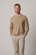 LEISURE LAB Long Sleeve Everyday T-Shirt
