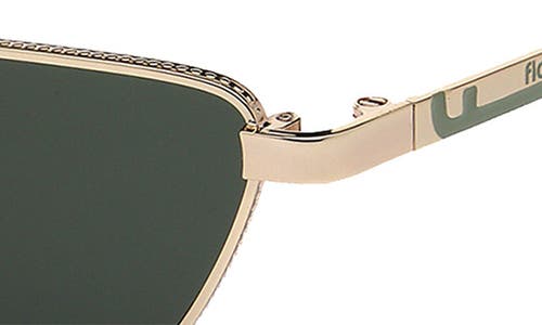 Florence By Mills 56mm Cat Eye Sunglasses In Green