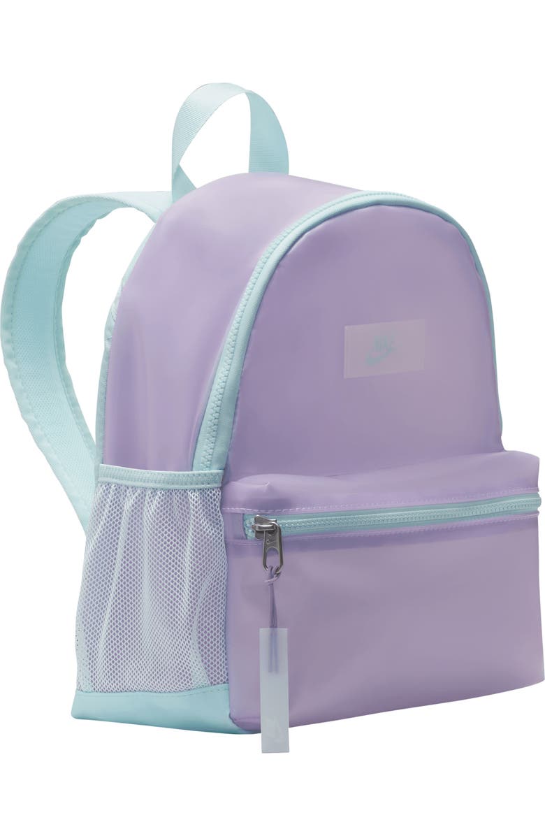 Nike Kids' Translucent Mini Backpack, Alternate, color, Hydrangeas/ Glacier Blue