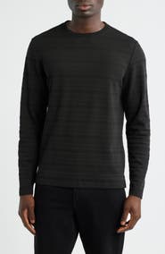 Robert Barakett Pablo Long Sleeve Cotton Blend T-Shirt