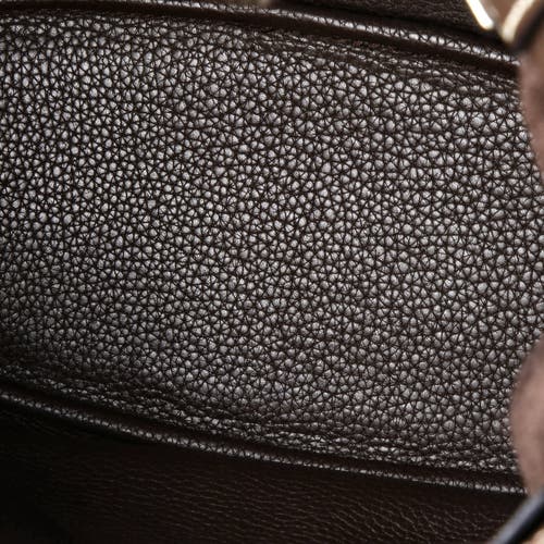 Pre-owned Hermes Hermes Sac Good News Bag Leather Pm In Brown