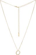 Ettika Crystal Initial Pendant Necklace