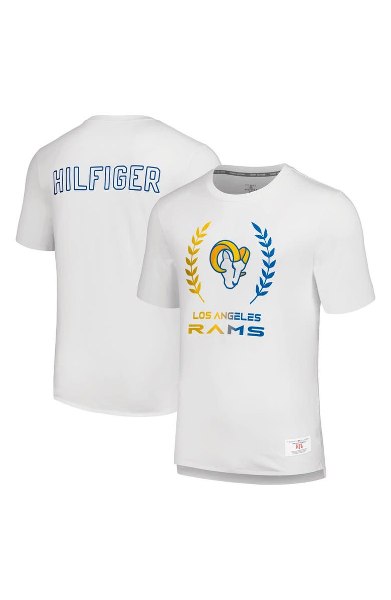 Tommy Hilfiger Men's Tommy Hilfiger White Los Angeles Rams Miles T-Shirt, Main, color, 