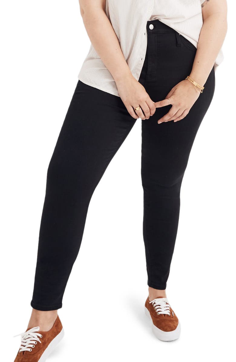 Madewell 9-Inch High Rise Skinny Jeans, Alternate, color, 