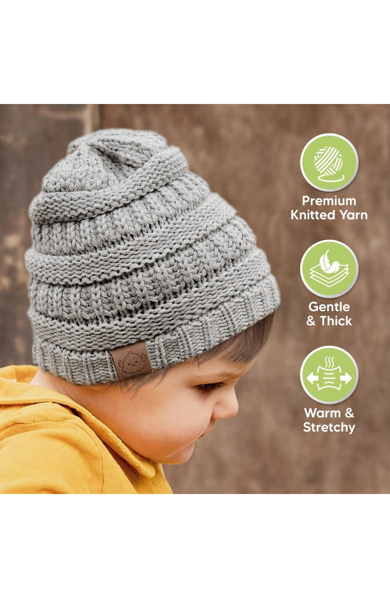 KeaBabies 3-Pack Warmzy Baby Beanies, Alternate, color, Mars