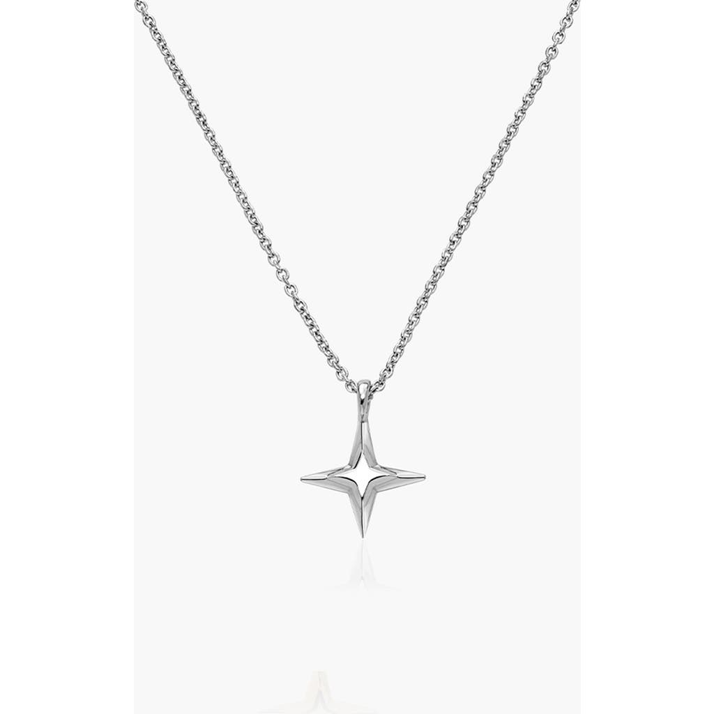 Oak & Luna Northern Star Necklace in Sterling Silver  product