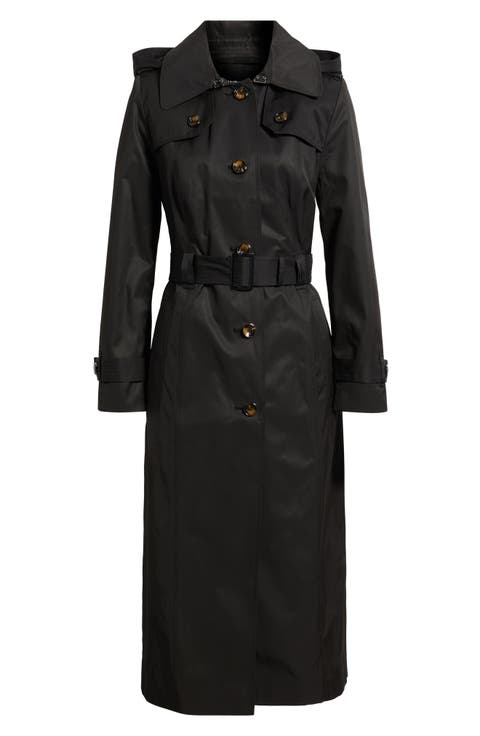 Cotton Blend Trench Coat