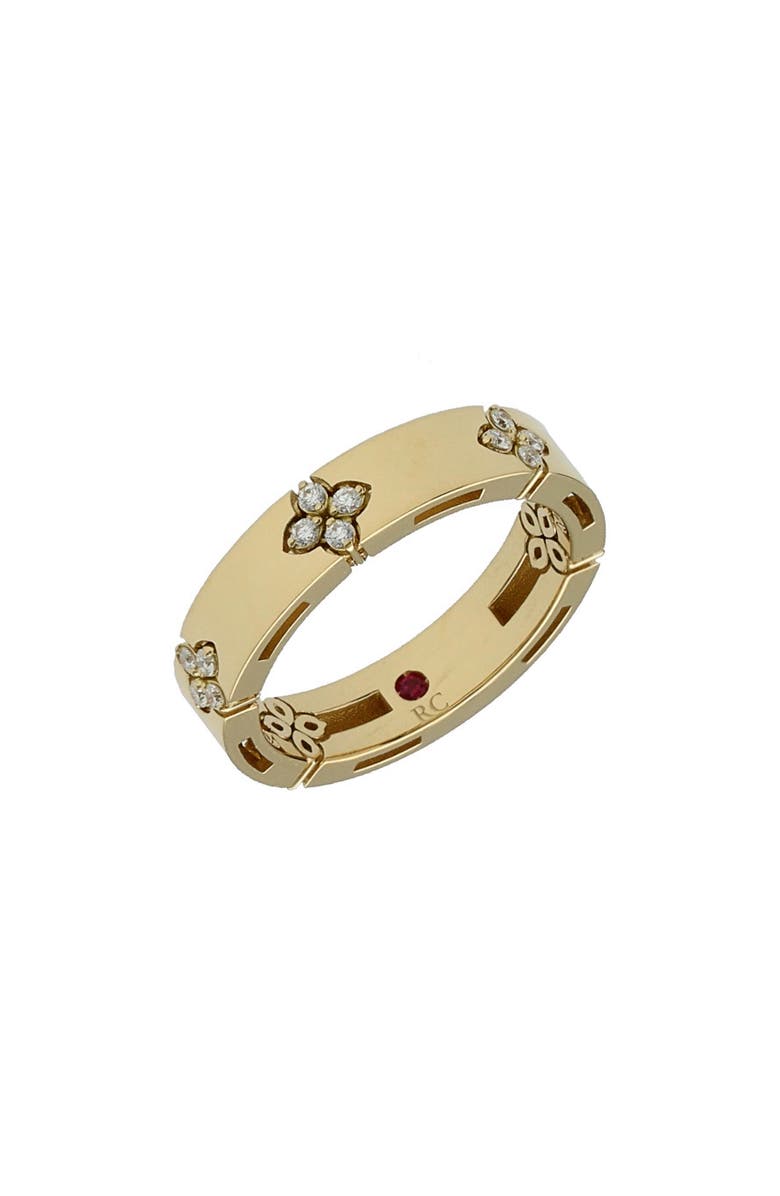 Roberto Coin Love in Verona Diamond Band Ring, Alternate, color, D0.15 18Kyg
