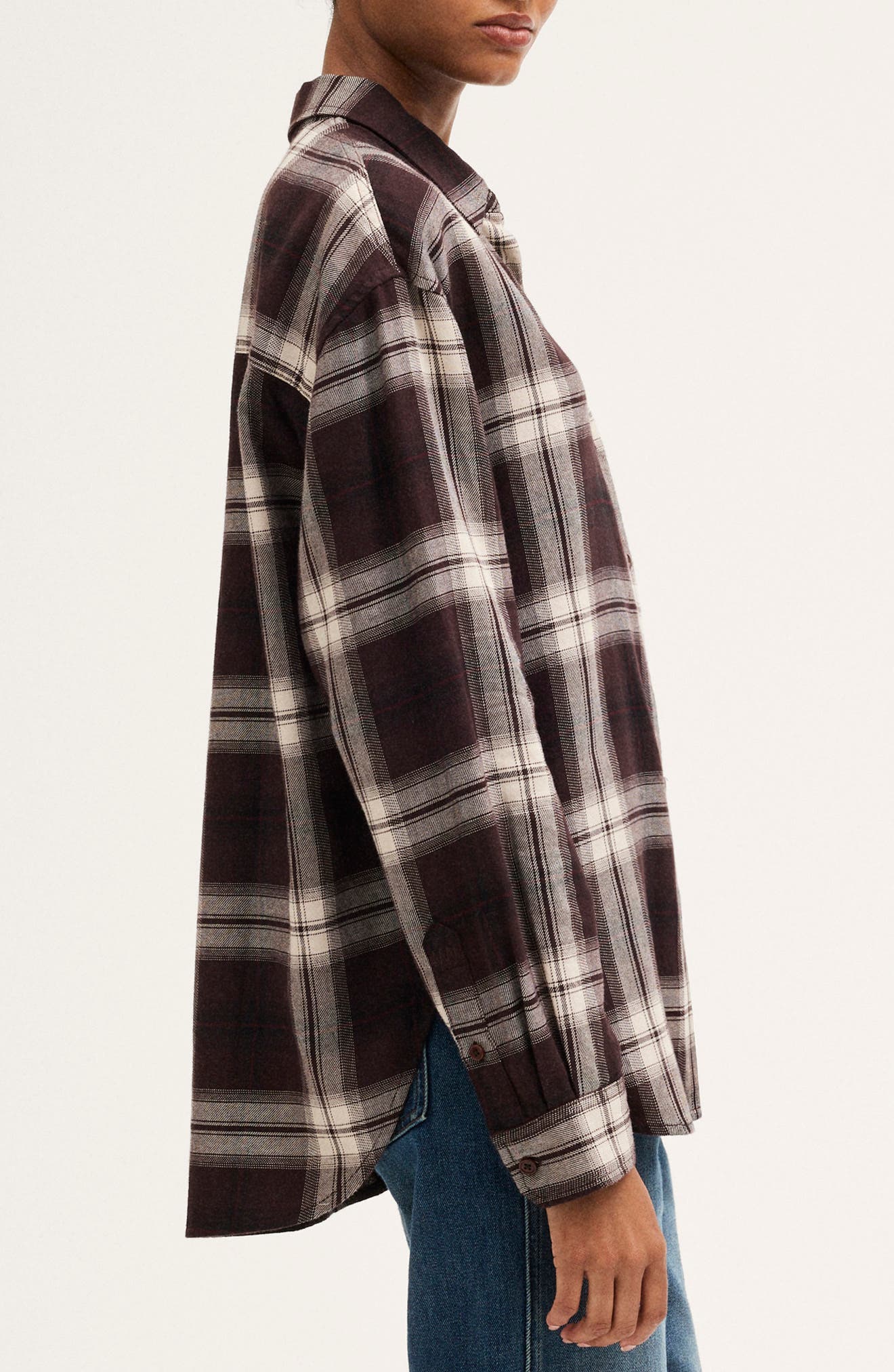 Madewell The Easy Plaid Flannel Button-Up Shirt (Women) | Nordstrom