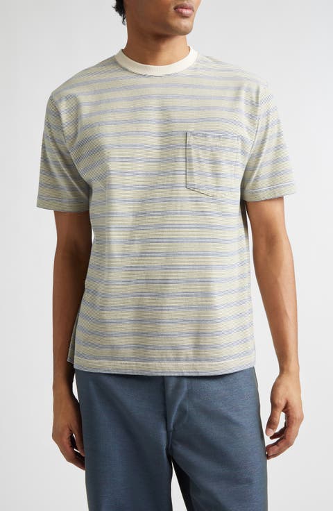 Pinstripe Pocket T-Shirt
