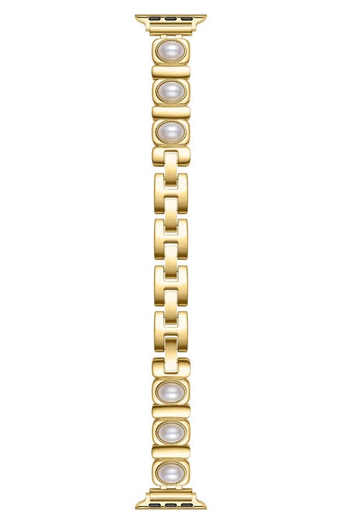 Gaia Imitation Pearl Link Watchband
