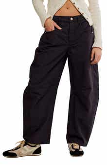 Free People Good Luck Barrel Leg Pants