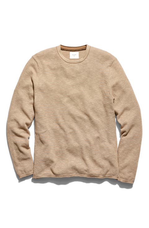 Tuck Stripe Crewneck Sweater