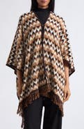 ST. JOHN Chevron Cape