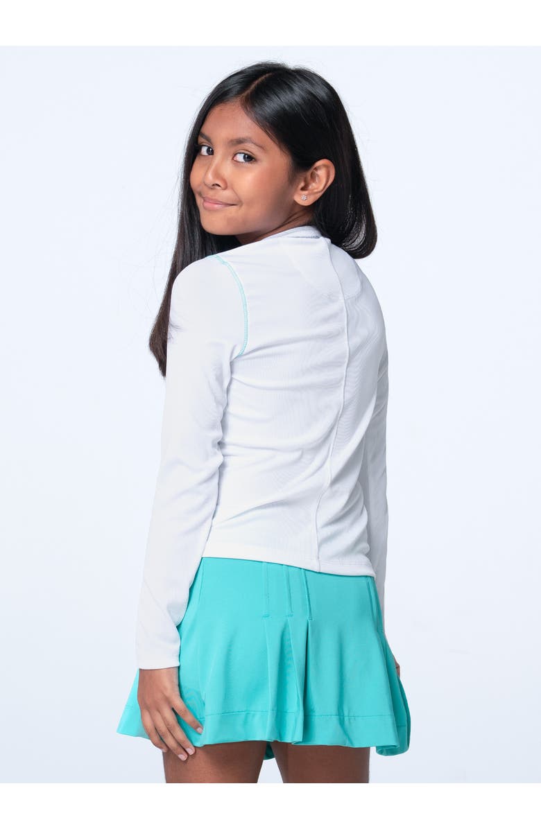 Lucky in Love Henley Long Sleeve, Alternate, color, White