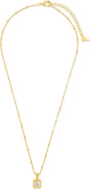 Sterling Forever Cassia Cubic Zirconia Pendant Necklace