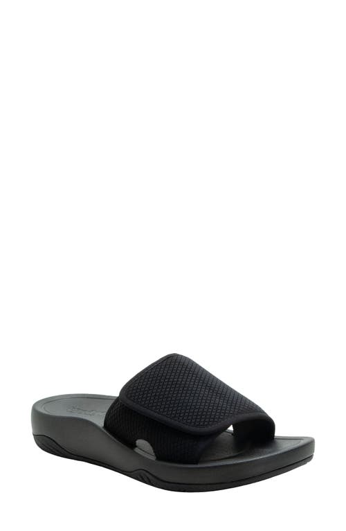 Alegria By Pg Lite Ova8tion Raven Slide Sandal