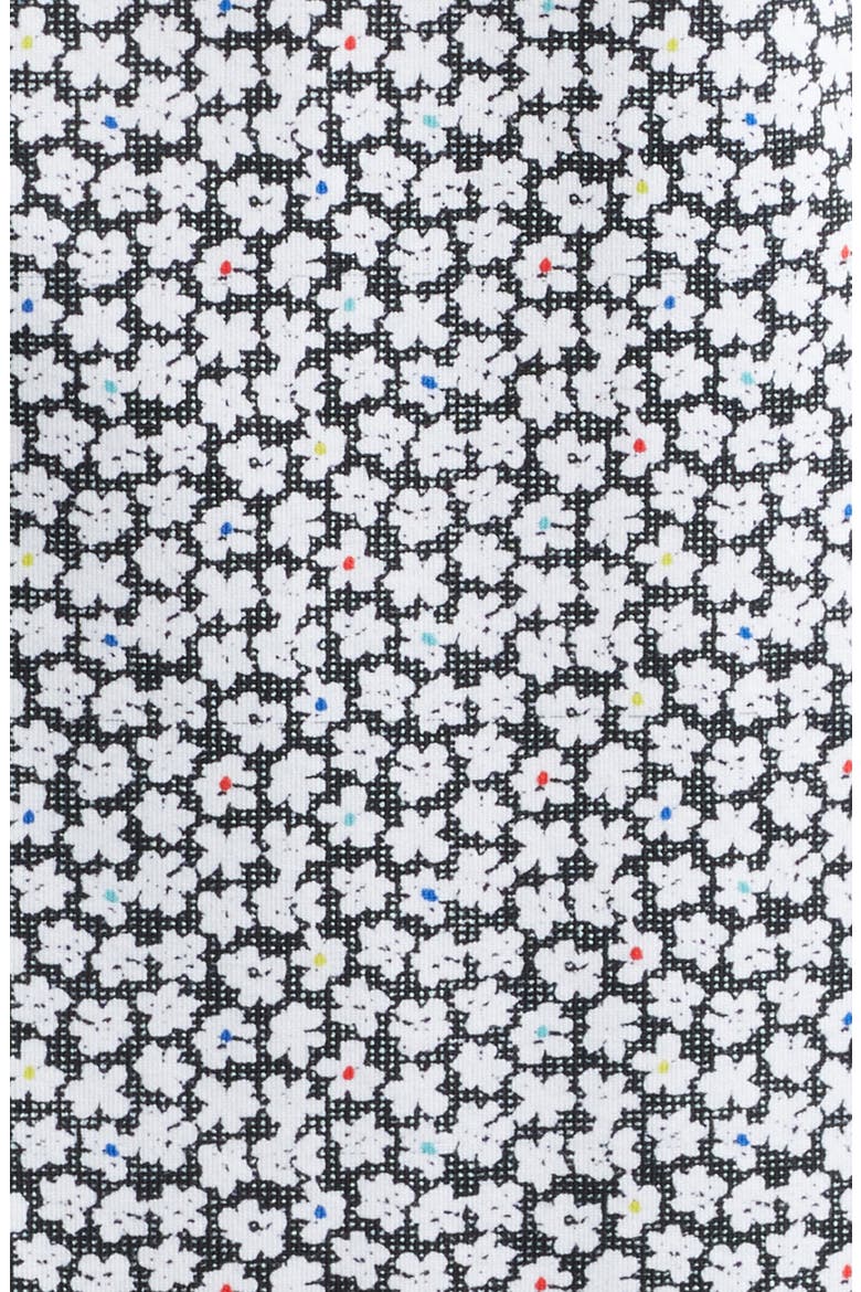 James OoohCotton® Floral Button-Up Shirt, Alternate, color, BLACK/ WHITE