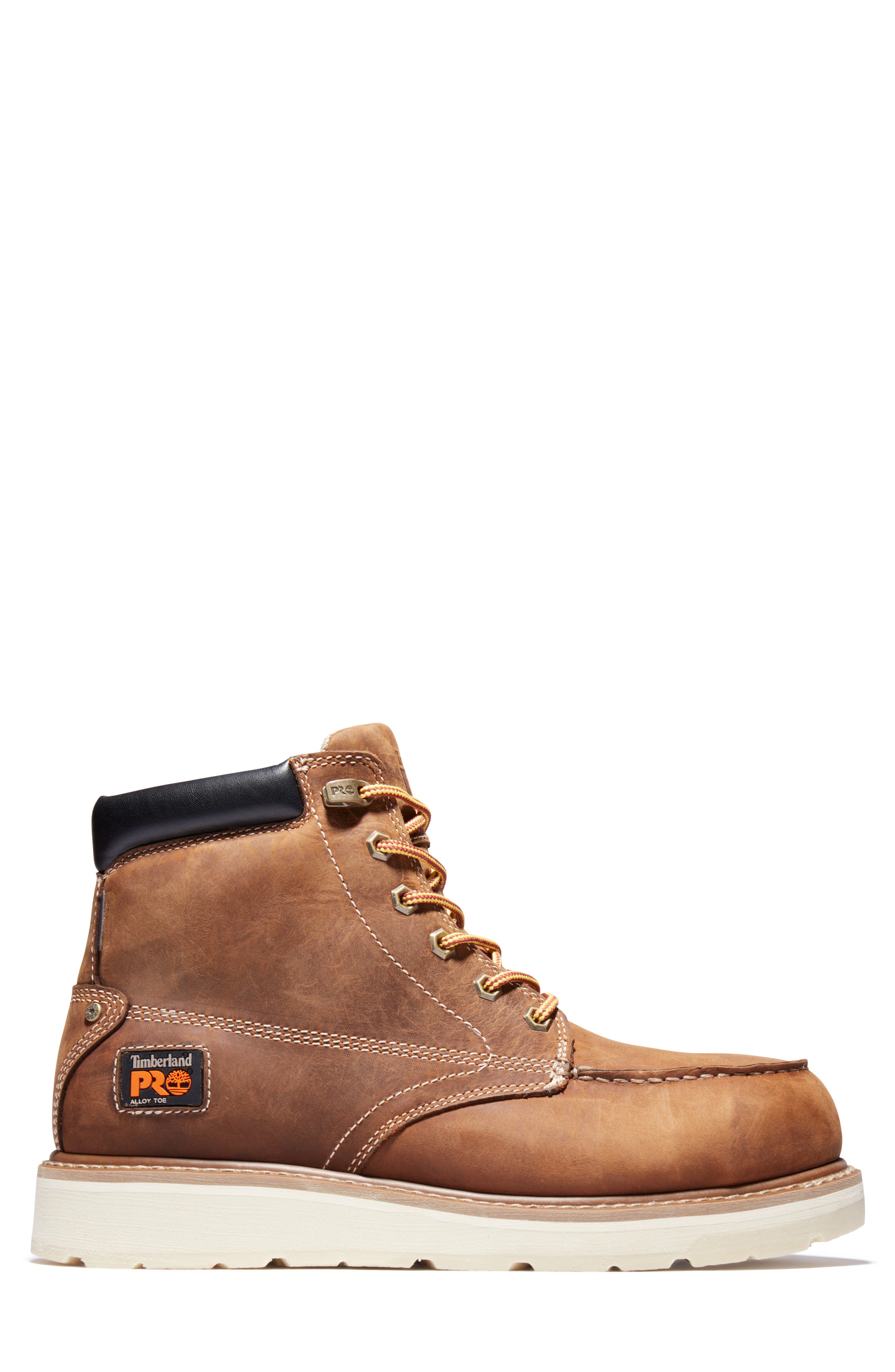 Gridworks 6" Waterproof Work Boot, Alternate, color, BROWN