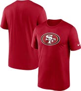 Nike Men's Nike Scarlet San Francisco 49ers Legend Logo Performance T-Shirt