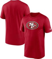 Nike Men's Nike Scarlet San Francisco 49ers Legend Logo Performance T-Shirt