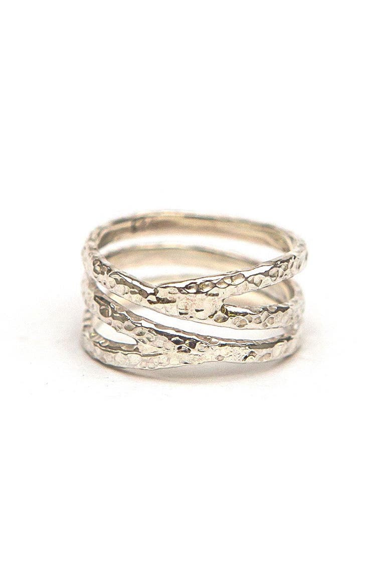Esperanza Sterling Ring, Main, color, Silver - 7