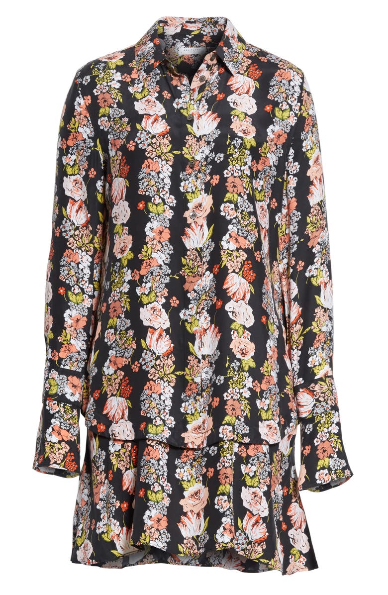 Equipment Daphne Silk Shirtdress, Alternate, color, 