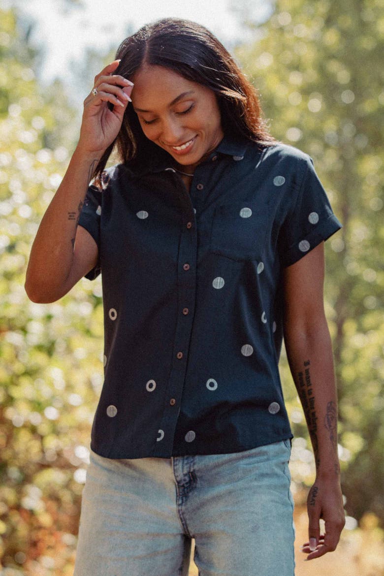 Bea Shirt, Alternate, color, Lunar Polka