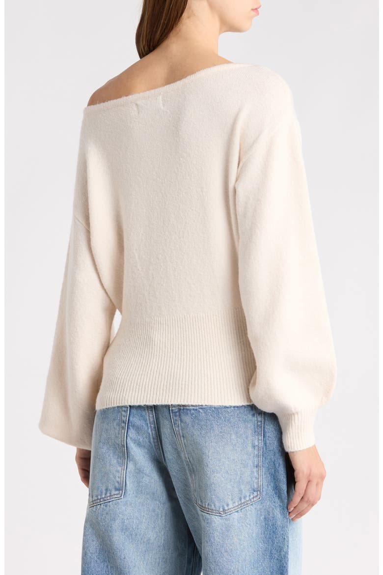 Harley Off the Shoulder Sweater, Alternate, color, IVORY