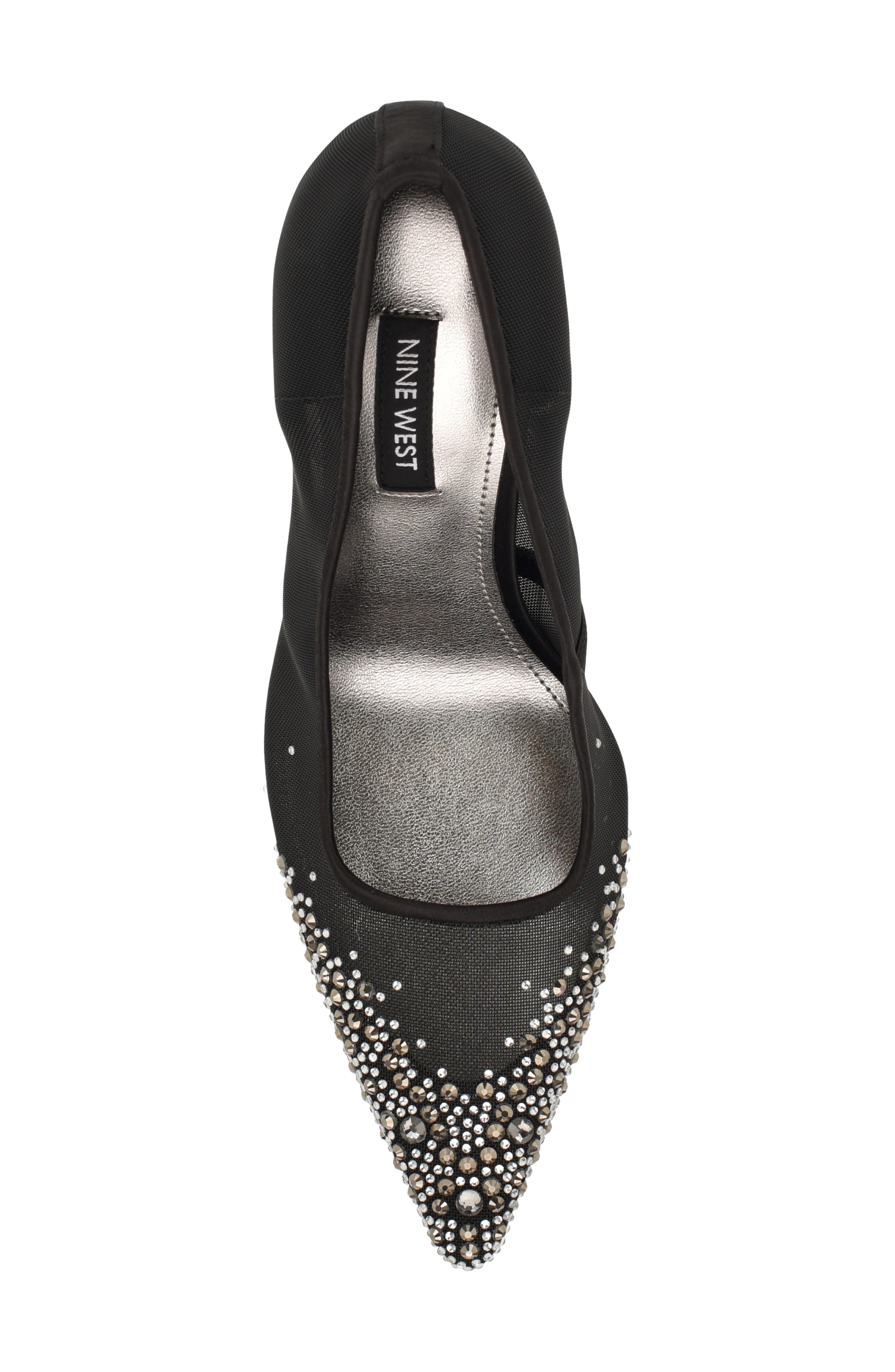 Nine West Jamiey Pointed Toe Pump, Alternate, color, Black