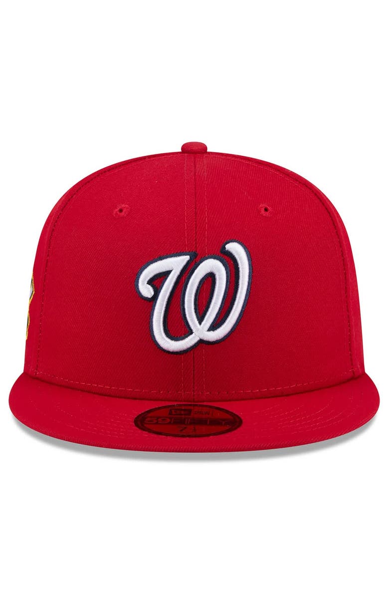 New Era Men's New Era  Red Washington Nationals 2025 Jackie Robinson Day 59FIFTY Fitted Hat, Alternate, color, 
