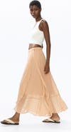 H&M Flounced Wrap Skirt