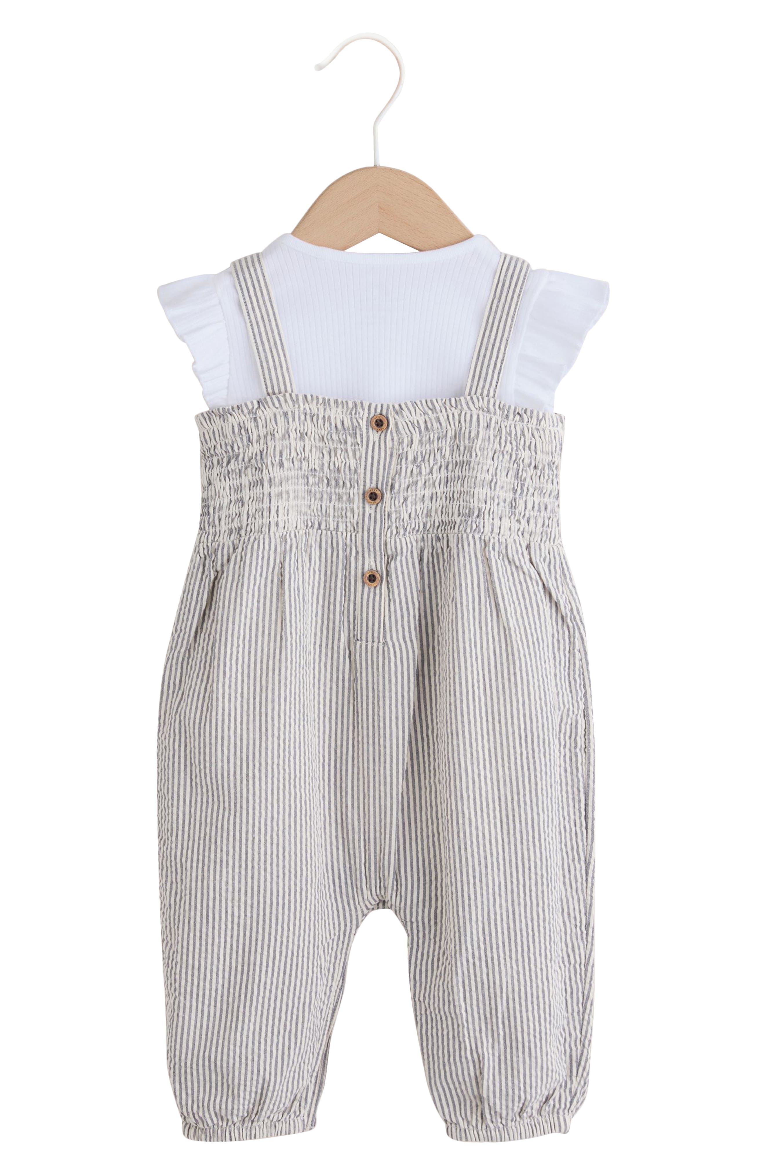 NEXT Crochet Pocket Romper & T-Shirt Set — фото 3